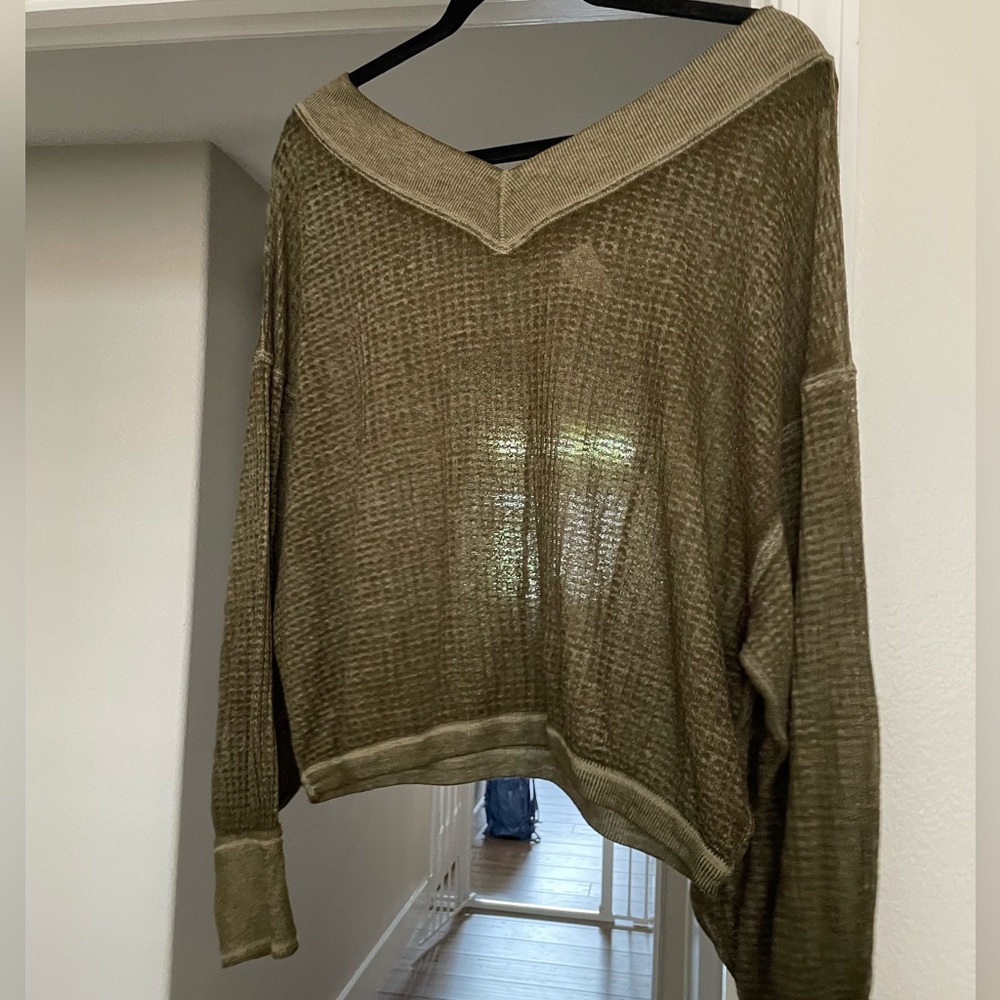 We The Free Thermal Sweater Shirt